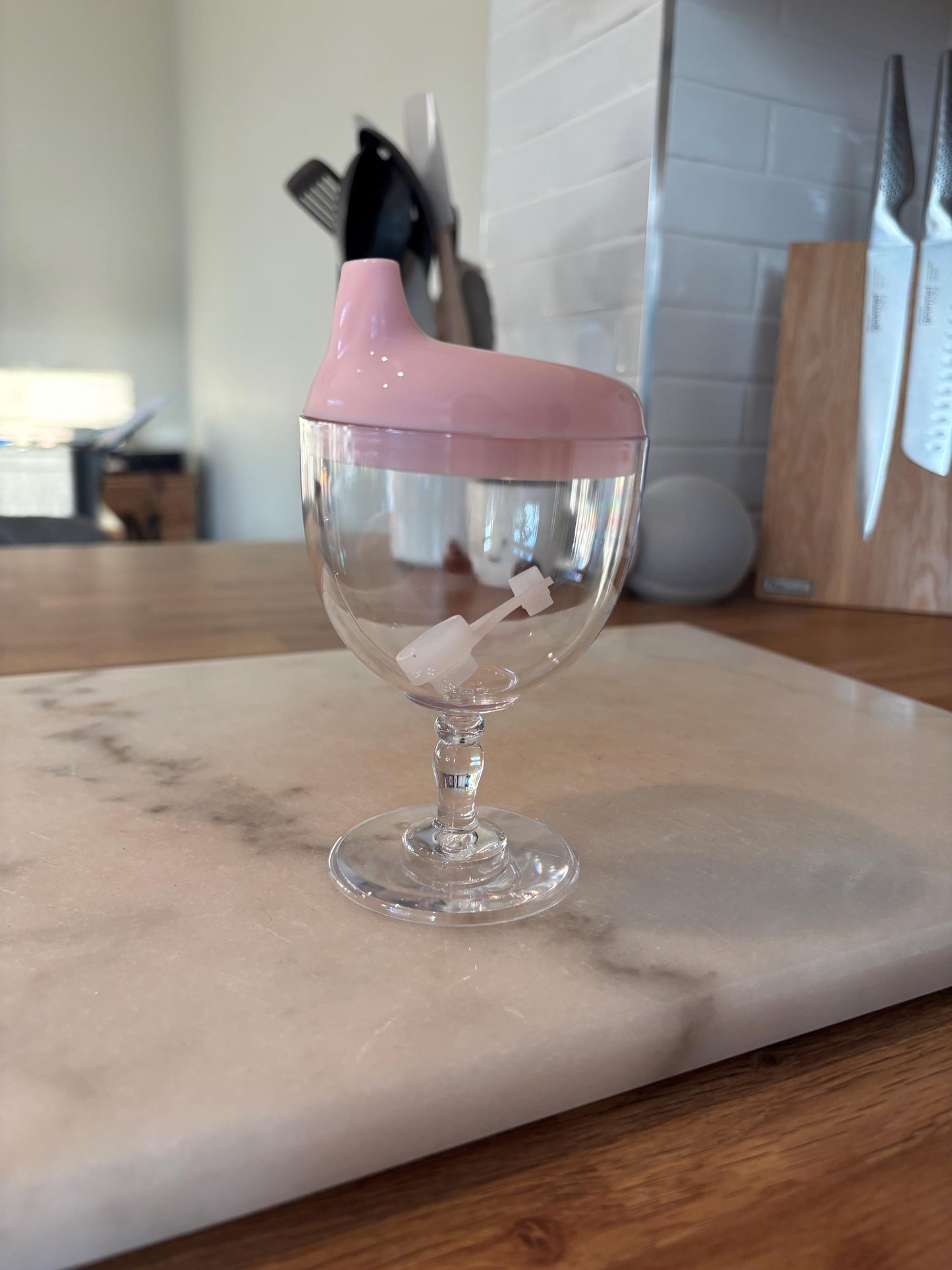 Baby Sippy Cup Wine Glass