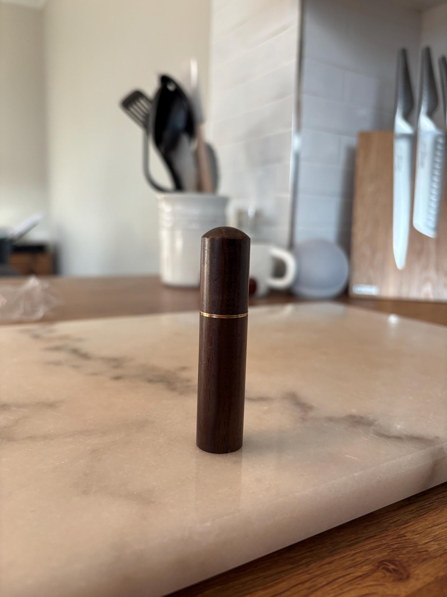 Wooden Toothpick Case