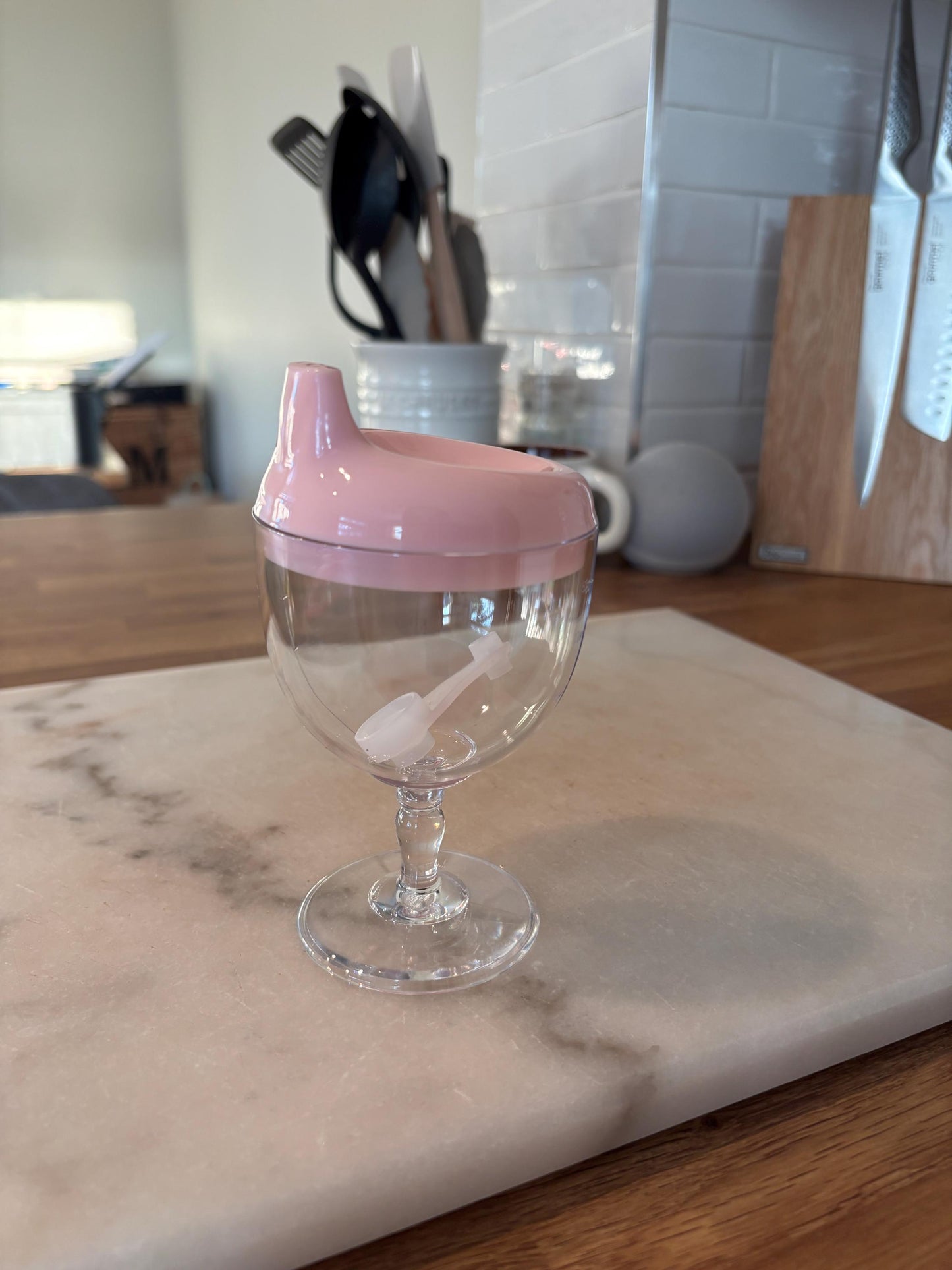 Baby Sippy Cup Wine Glass