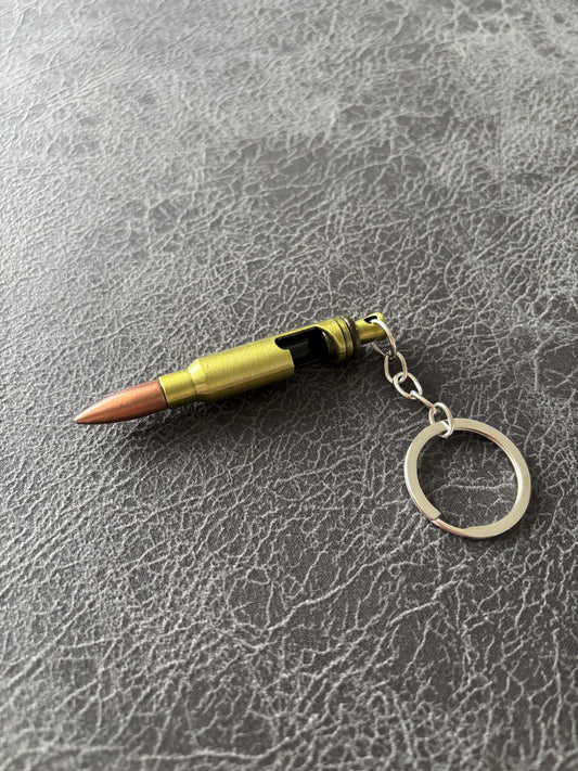 Bullet Bottle Opener Keyring