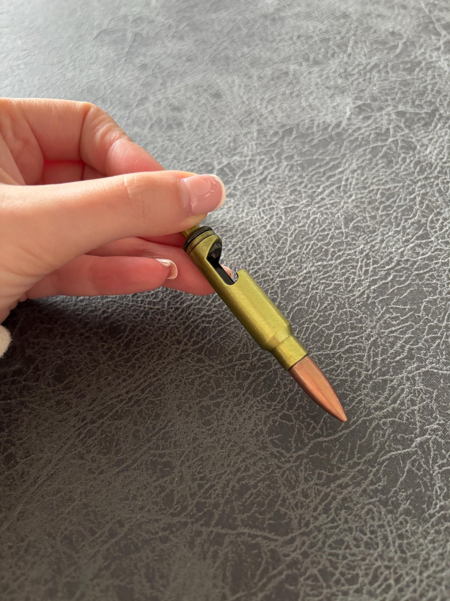Bullet Bottle Opener Keyring