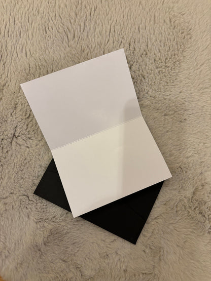 'Oh lord it's a fire' Birthday Card