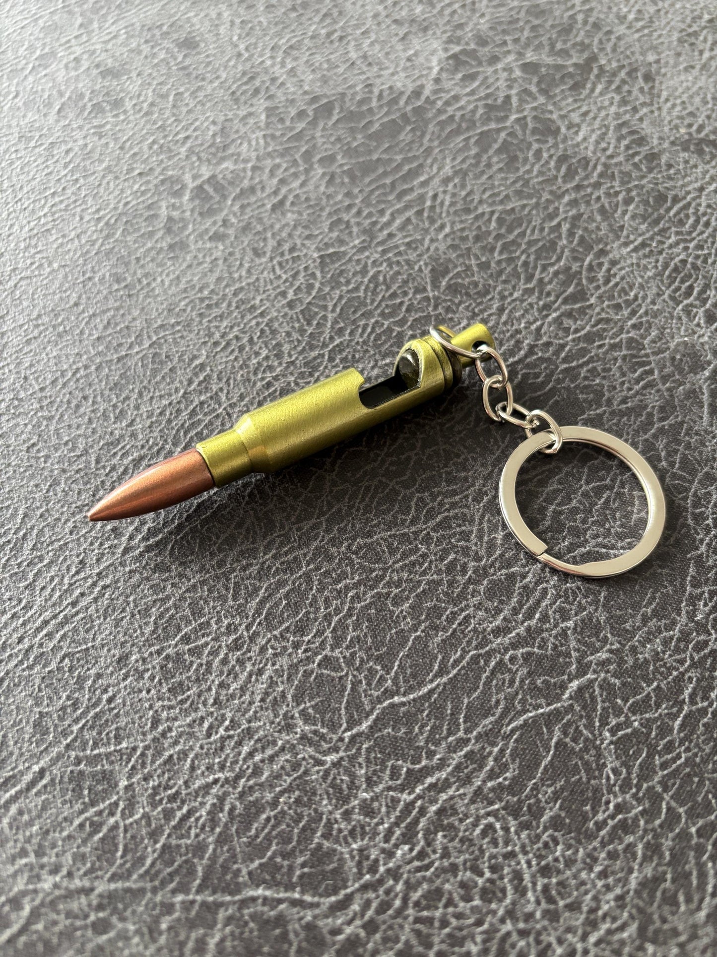 Bullet Bottle Opener Keyring