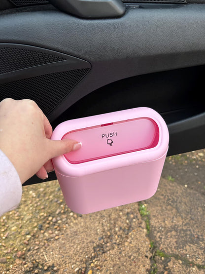 Pink Car Bin