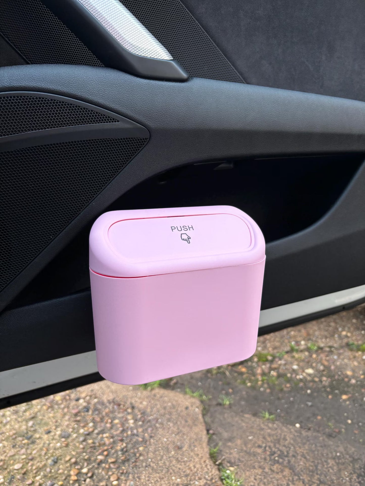 Pink Car Bin