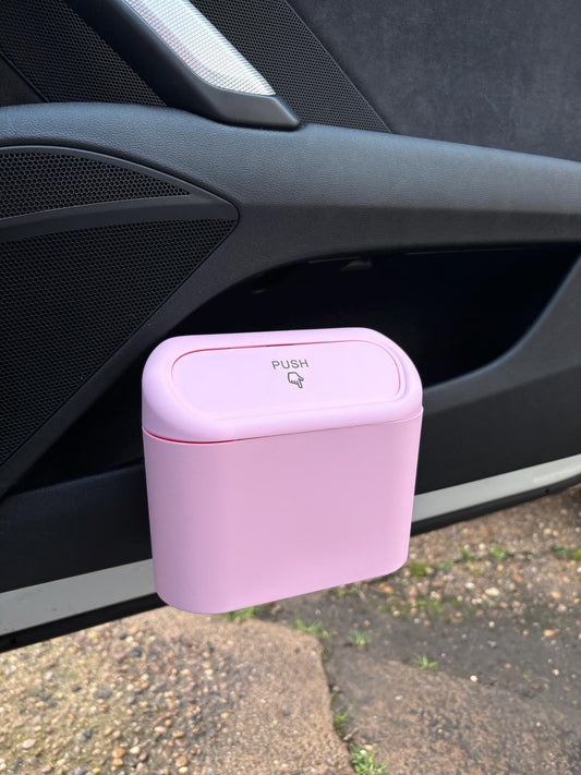 Pink Car Bin
